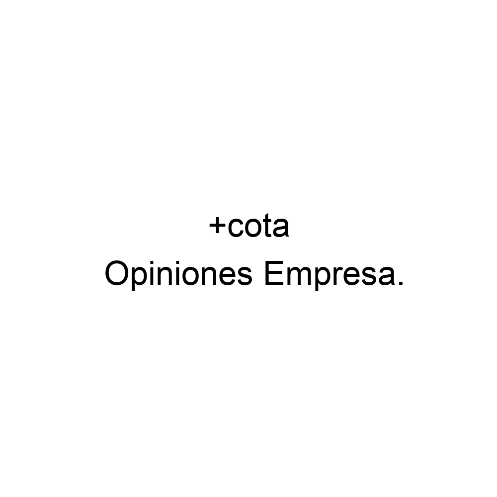 Opiniones +cota,